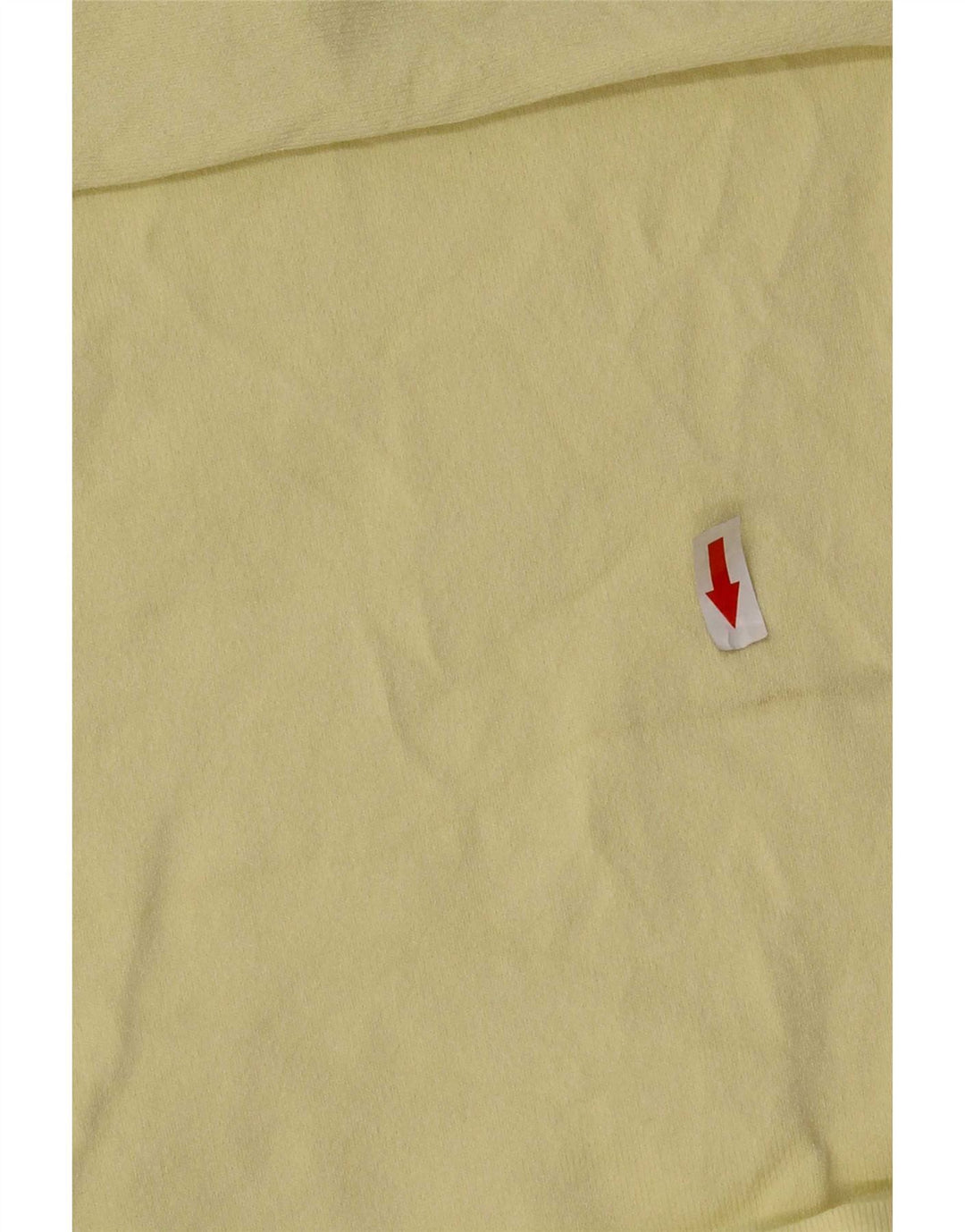 Schulterfreies Top für Damen von Zara, UK 16, Größe L, gelbe Viskose