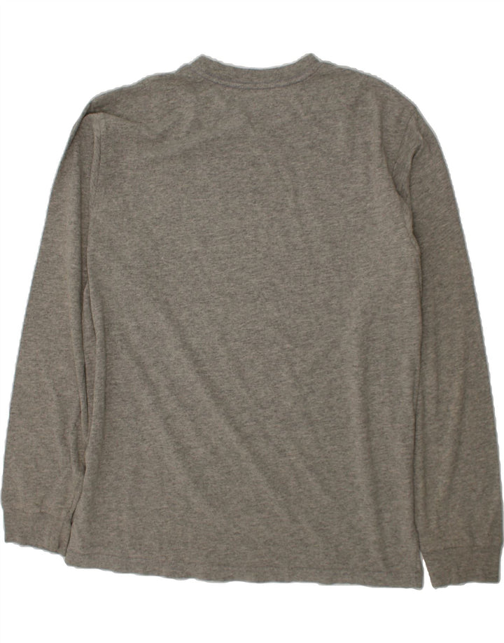VANS Boys Graphic Top Long Sleeve 13-14 Years XL Grey Cotton Vintage Vans and Second-Hand Vans from Messina Hembry 