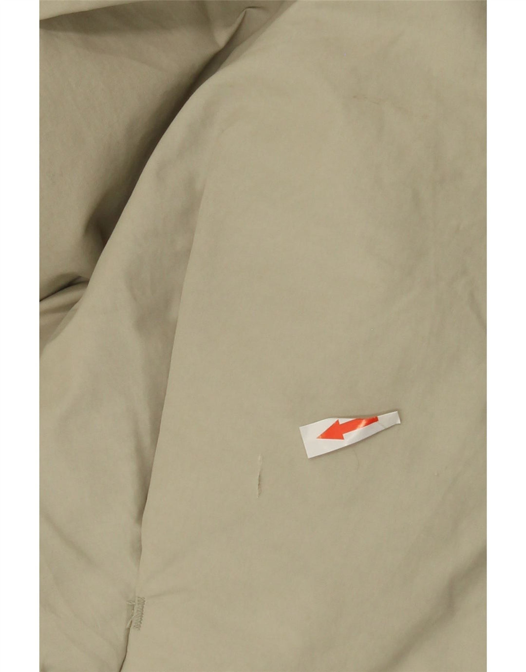 Zara Damen Übergroße wattierte Jacke UK 10 Small Graue Baumwolle
