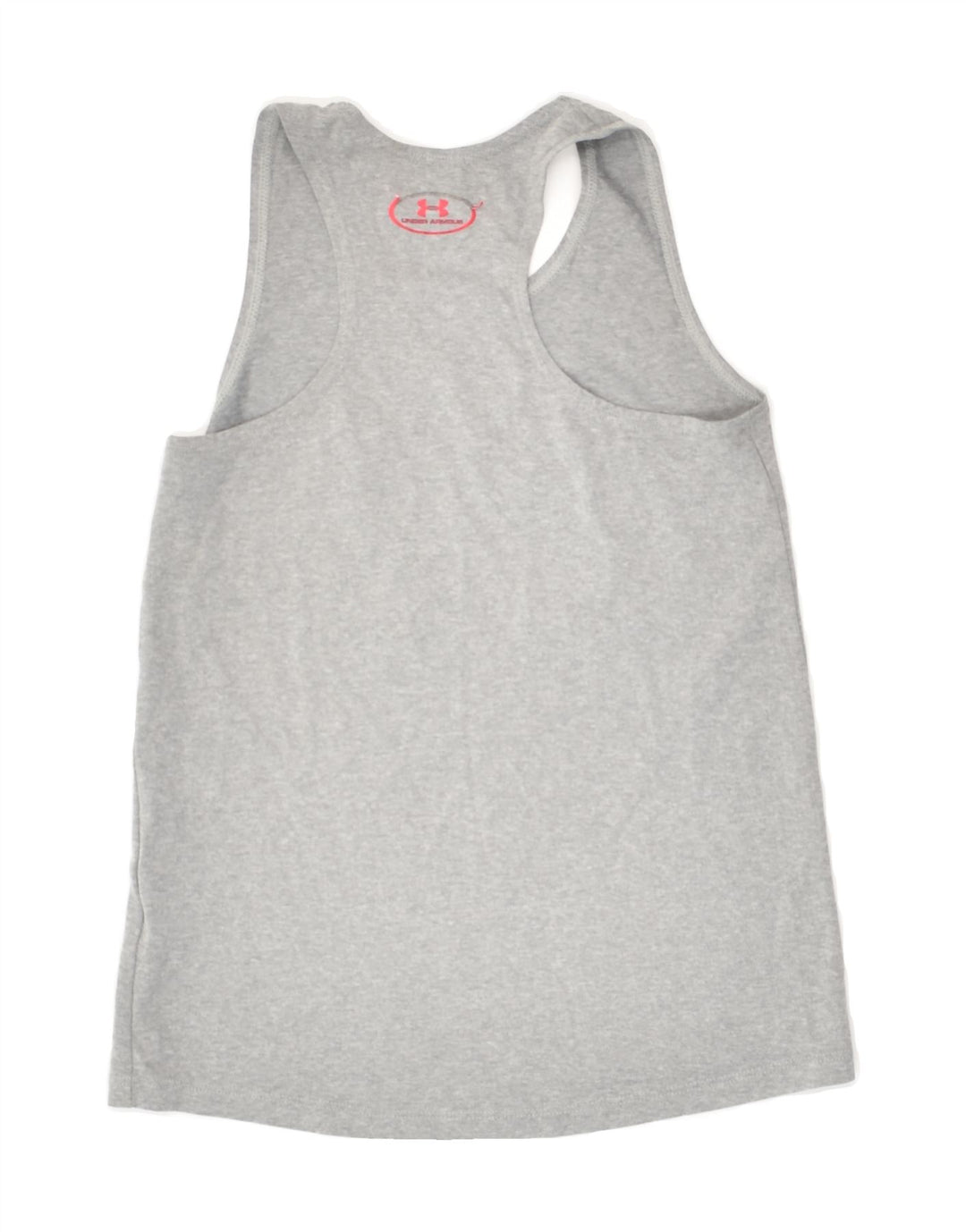 UNDER ARMOUR Girls Graphic Vest Top 7-8 Years Small Grey | Vintage Under Armour | Thrift | Second-Hand Under Armour | Used Clothing | Messina Hembry 