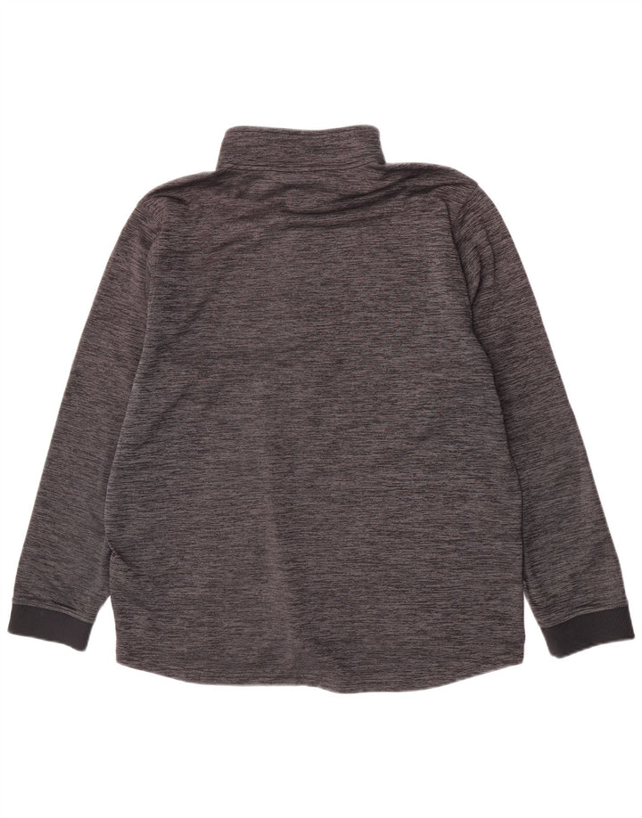 Under Armour Herren Cold Gear Pullover-Trainingsoberteil mit Reißverschluss, XL, Grau meliert