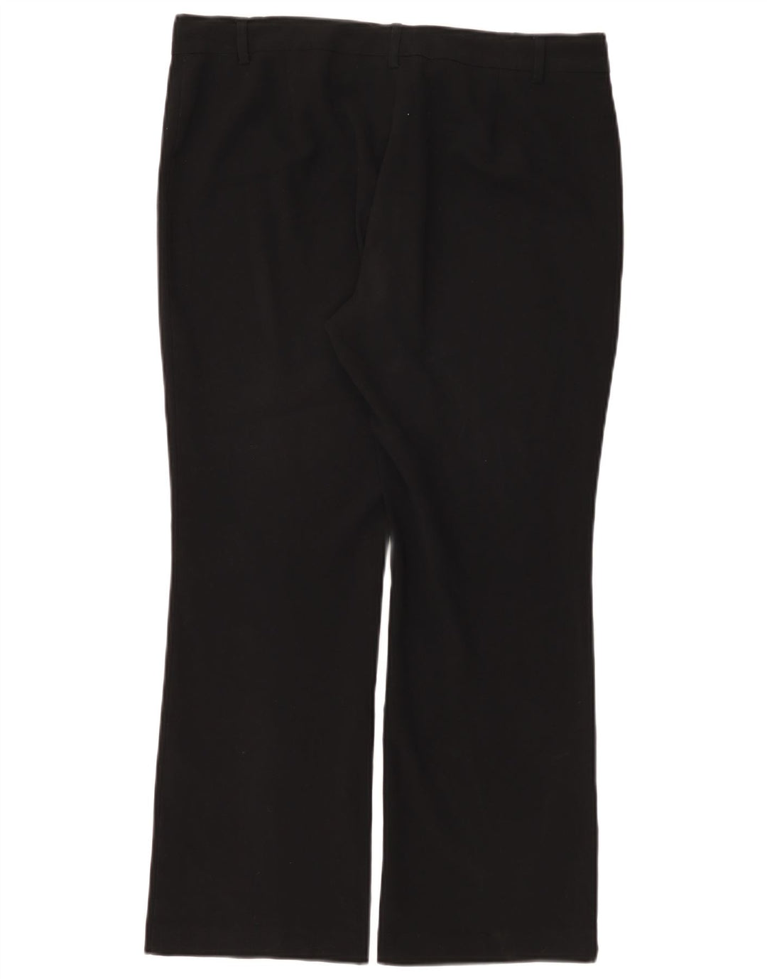 Marks & Spencer Damen Bootcut-Anzughose UK 14 Large W34 L28 Schwarz
