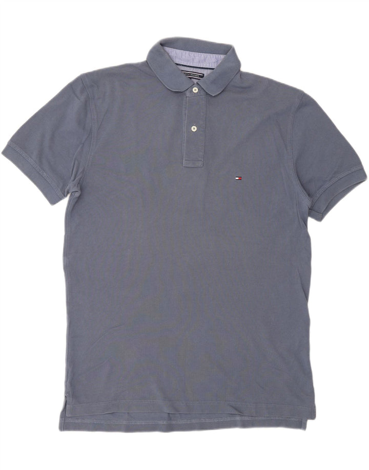 TOMMY HILFIGER Mens Polo Shirt Large Blue