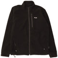 FILA Herren Fleecejacke UK 40 Large Schwarz Polyester