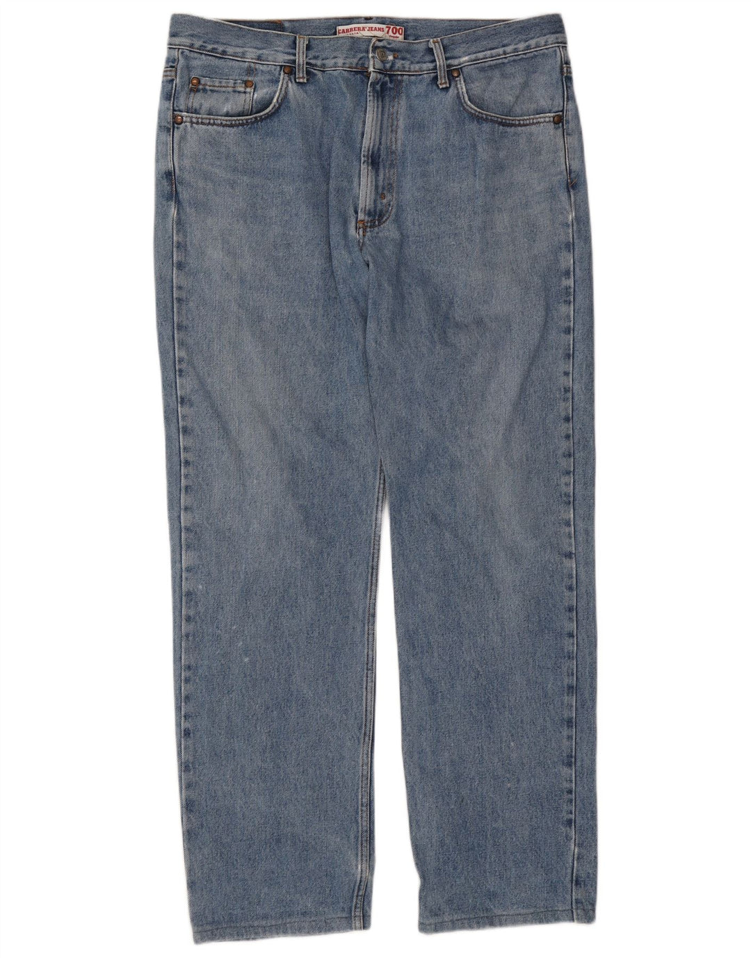 Carrera Herren 700 Straight Jeans W36 L31 Blau