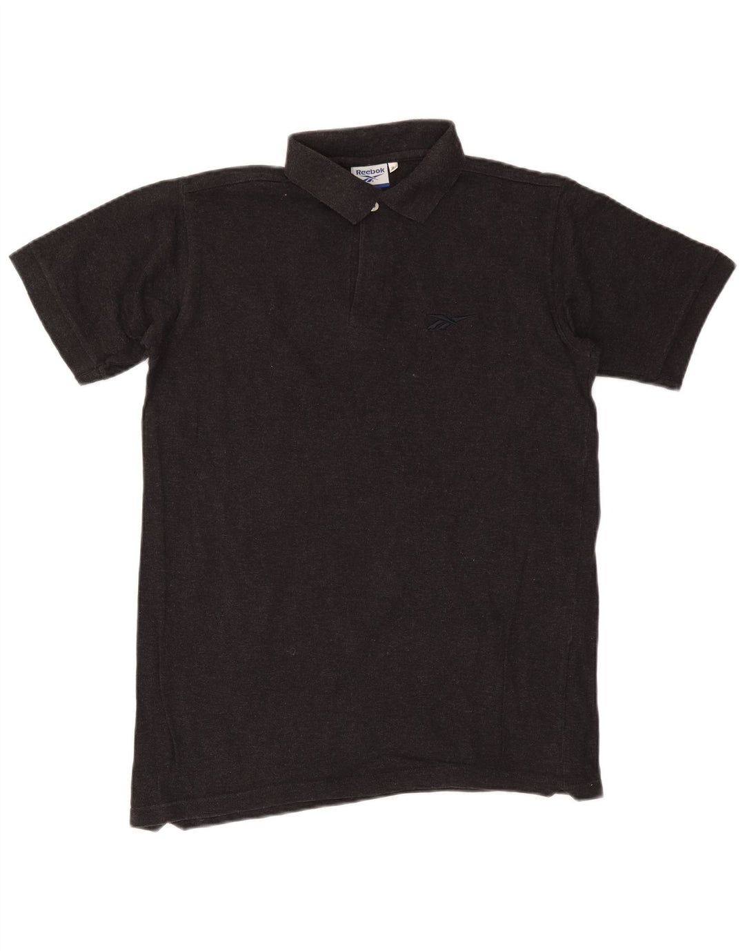 REEBOK Herren-Poloshirt aus mittelgrauer Baumwolle