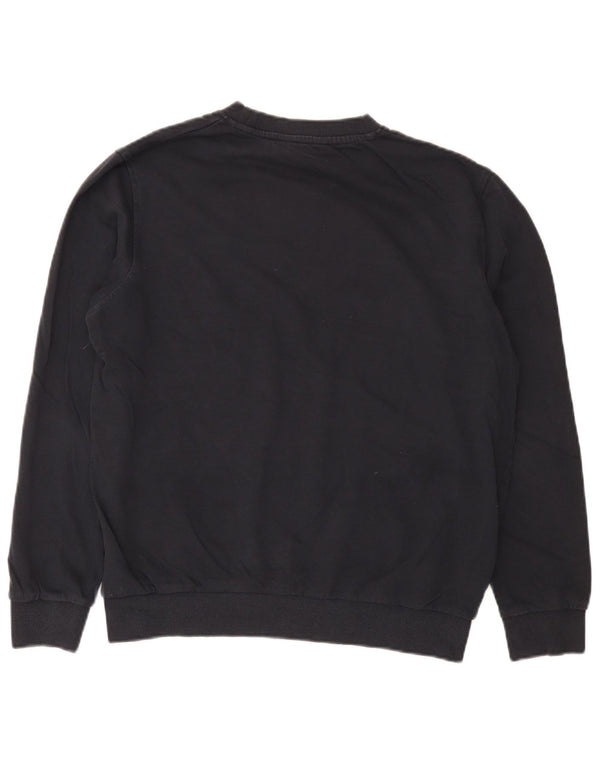 Ben Sherman Herren-Sweatshirt mit Grafik, mittelgroß, Marineblau, Farbblock