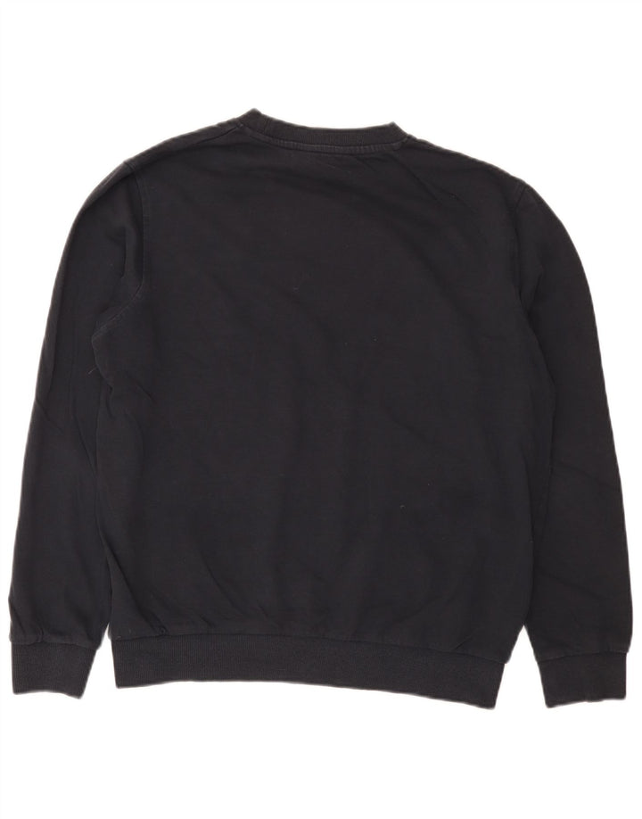 Ben Sherman Herren-Sweatshirt mit Grafik, mittelgroß, Marineblau, Farbblock