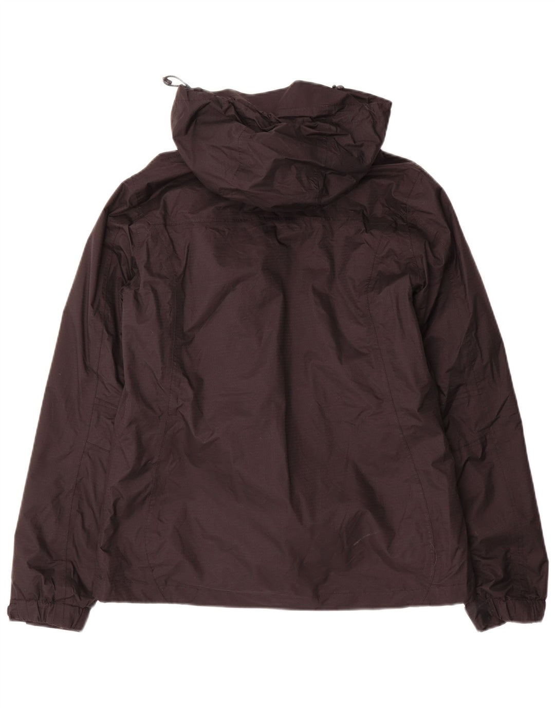 Mountain Warehouse Damen-Regenjacke mit Kapuze, UK 10, Größe S, schwarzes Nylon
