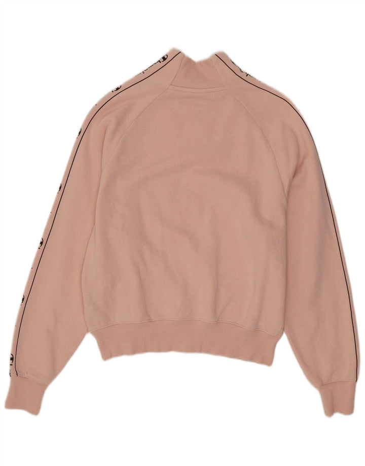 Champion Damen-Sweatshirt mit Grafik, übergroß, Gr. 10, Größe S, Rosa, Baumwolle