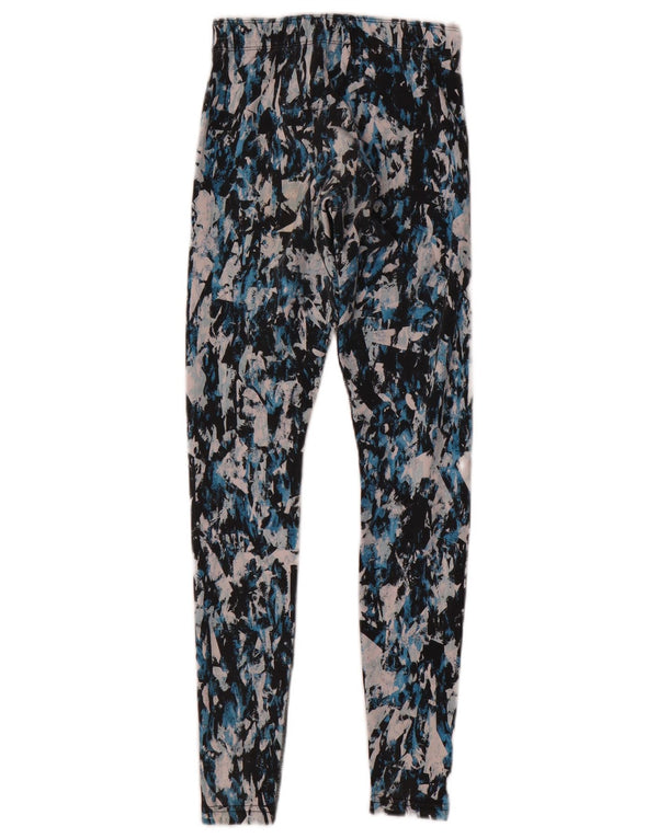 Nike Damen Leggings UK 4 XS Mehrfarbige Tarnung