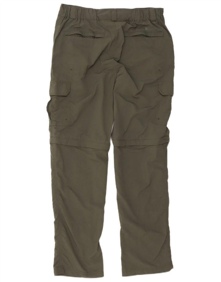 Mountain Warehouse Gerade Herren-Cargohose, W34, L32, Grün, Polyester