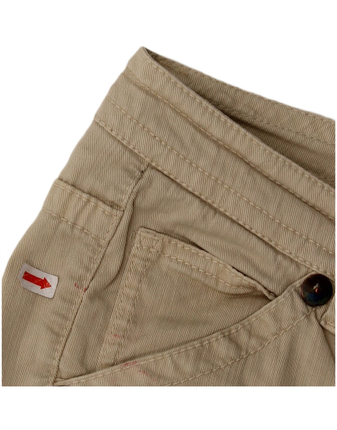 Marlboro Classics Damen Capri-Jeans W32 L18 Beige