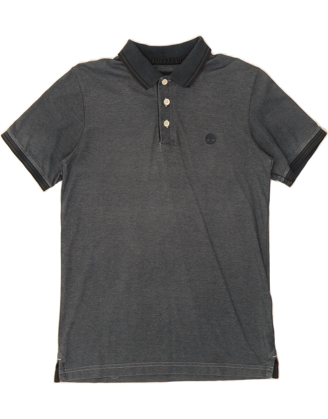 TIMBERLAND Herren-Poloshirt mit normaler Passform, große marineblaue Baumwolle