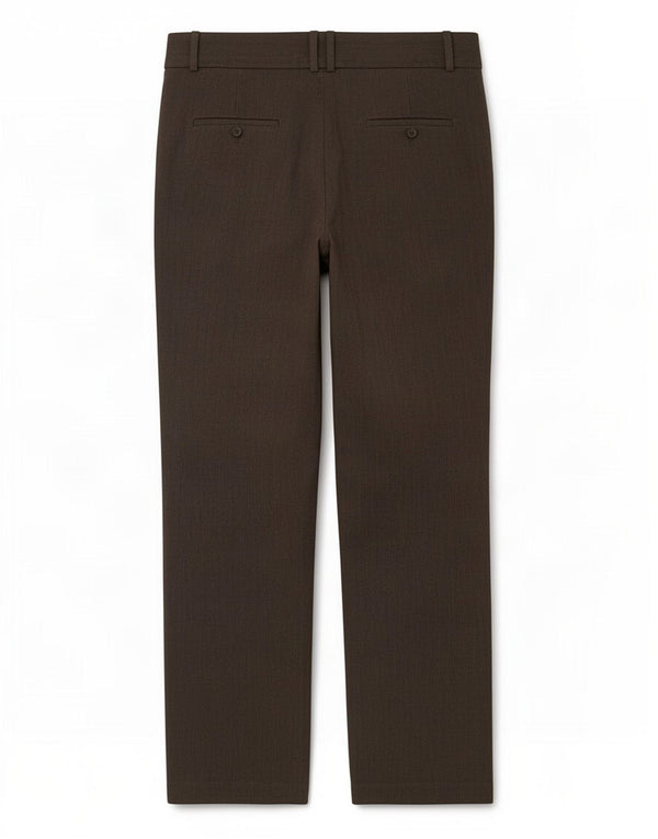 Gerade Freizeithose für Damen von Zara, EU 44, XL, B34, L33, braun, Polyester