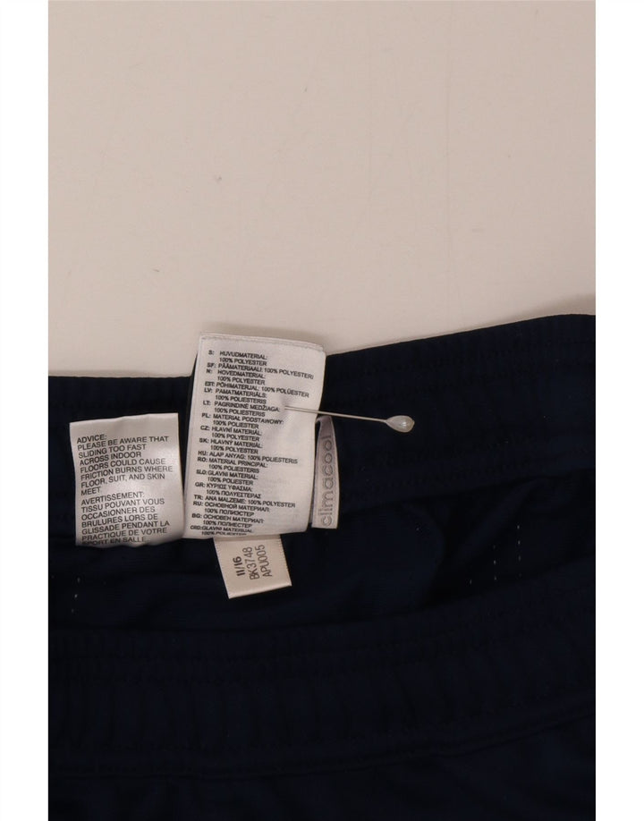 Adidas Herren-Trainingshose, Mittelblau, Polyester