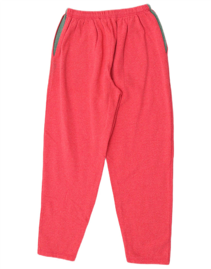 Vintage Damen-Trainingsanzug, UK 10, klein, rosa, Farbblock