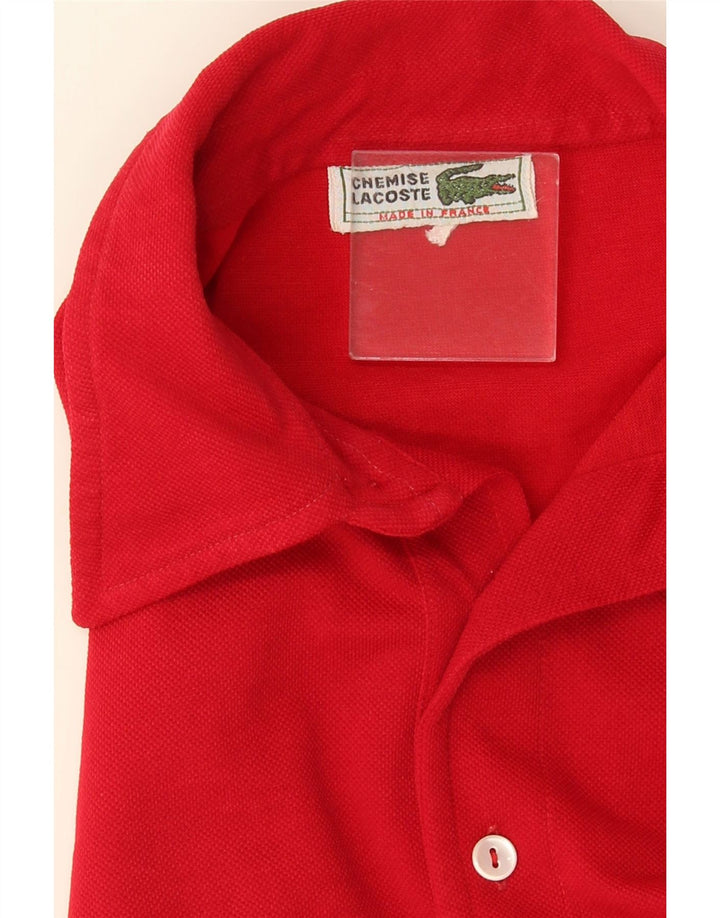 Lacoste Herren Poloshirt Small Rot