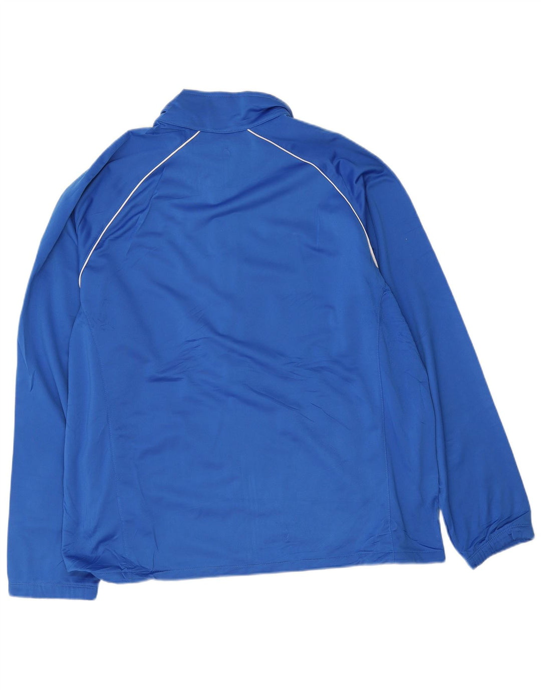 Nike Herren-Trainingsanzug-Top-Jacke, 2XL, blaues Polyester