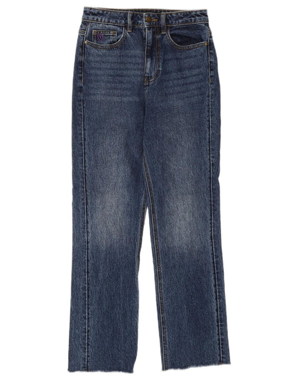 Desigual Damen Straight Jeans EU 34 XS W24 L27 Blaue Baumwolle