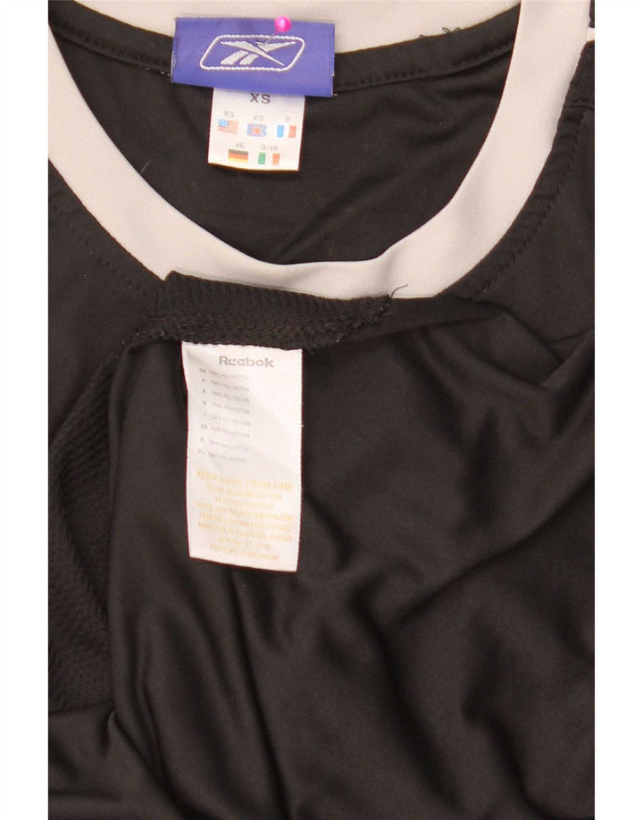 Reebok Herren Graphic Vest Top XS Schwarz Colourblock Polyester