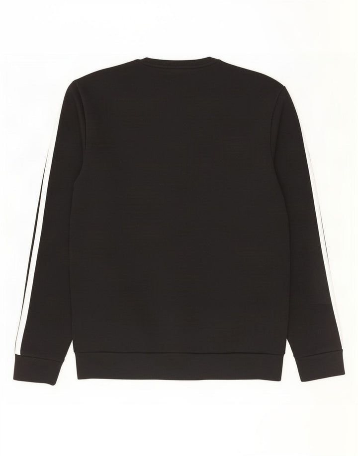 Adidas Herren Sweatshirt Pullover Small Schwarz Polyester