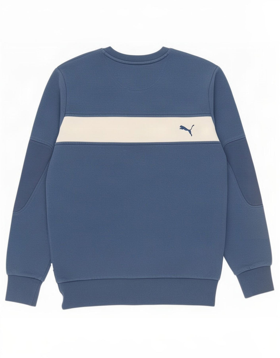 Puma Herren Grafik-Sweatshirt-Pullover, klein, blau, Farbblock