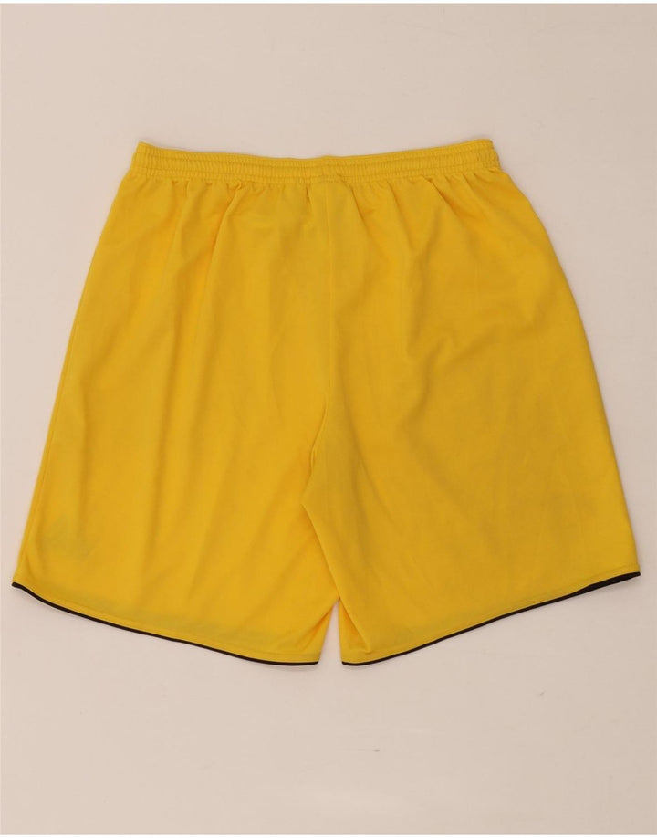 Adidas Herren Climalite Graphic Sport Shorts Mittelgelbes Polyester
