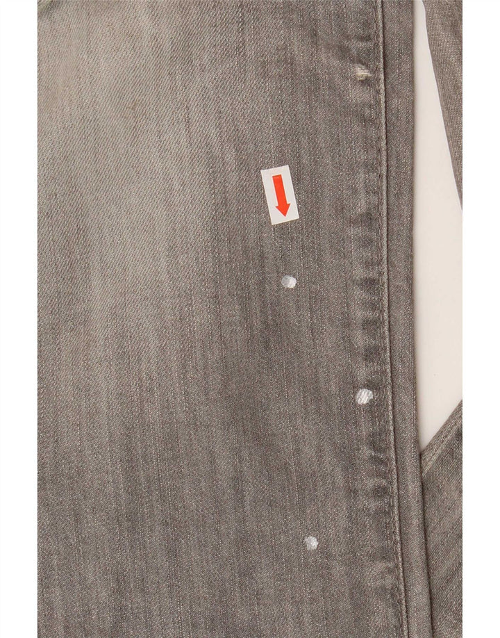 Dsquared2 Herren Distressed Skinny Jeans IT 46 Small W32 L32 Grau gepunktet