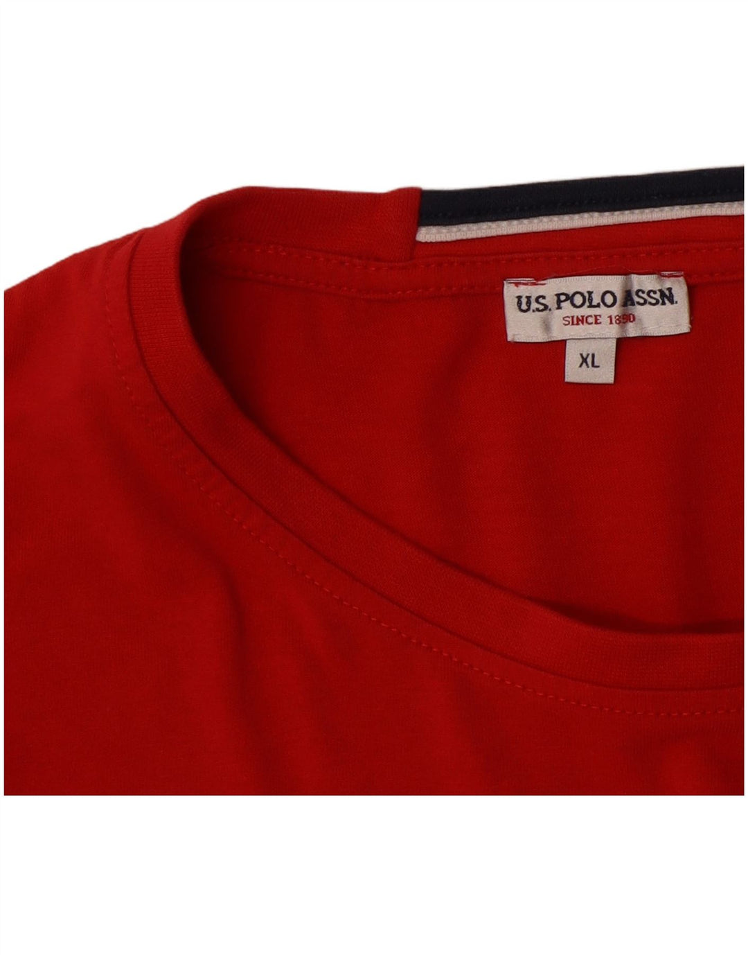 U.S. POLO ASSN. Mens Top Long Sleeve XL Red Cotton