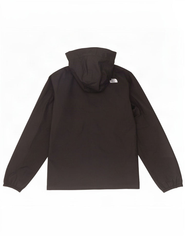 The North Face Mädchen-Regenjacke mit Kapuze, 9–10 Jahre, mittelschwarzes Polyester