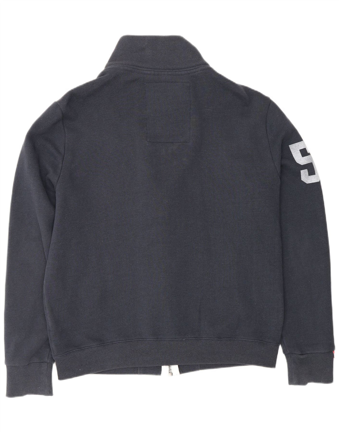 SUPERDRY Herren Track & Field Graphic Trainingsanzug-Oberteil, Größe L, Marineblau