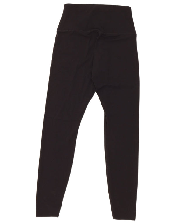 Nike Damen Dri Fit Leggings UK 10 Small Schwarz