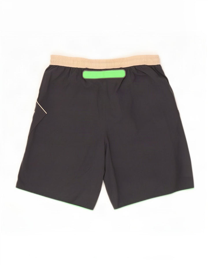 Lotto Herren-Sportshorts, Mittelgrau, Farbblock