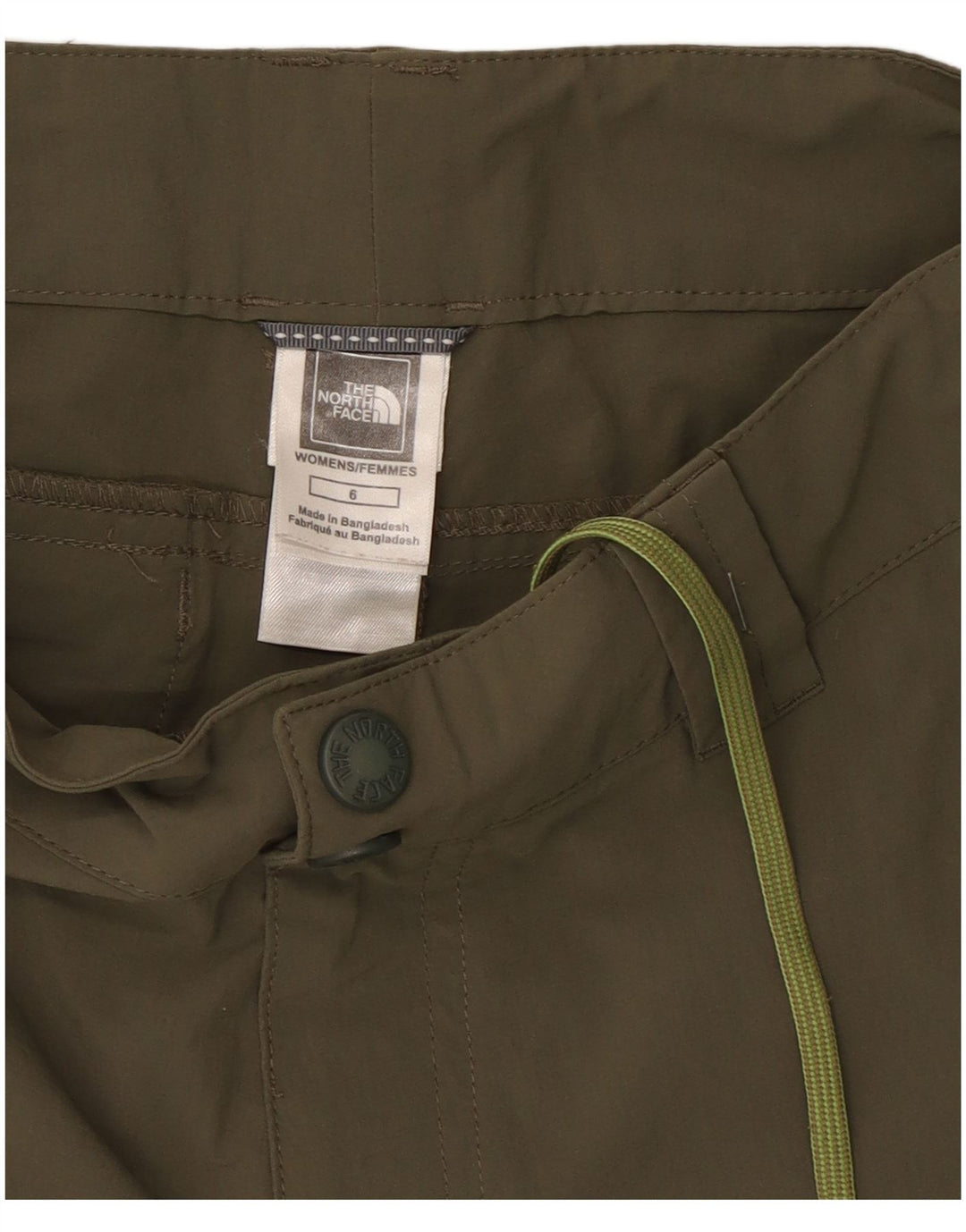 Gerade Chino-Hose für Damen von The North Face, US 6, M, W28, L28, Khaki