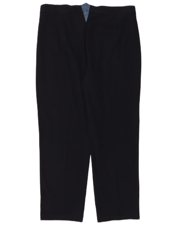 Marks & Spencer Damen Tapered Chinohose UK 14 Large W36 L28 Marineblau