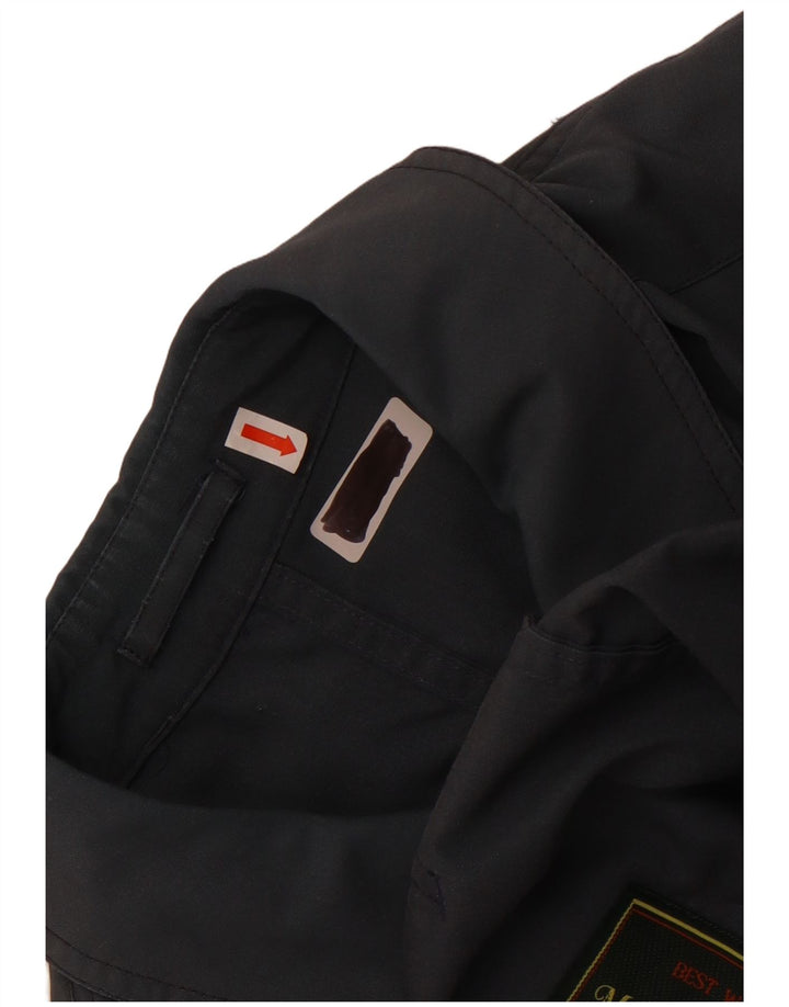 Maison Jacques Herren Bomberjacke IT 52 XL Marineblaues Polyester