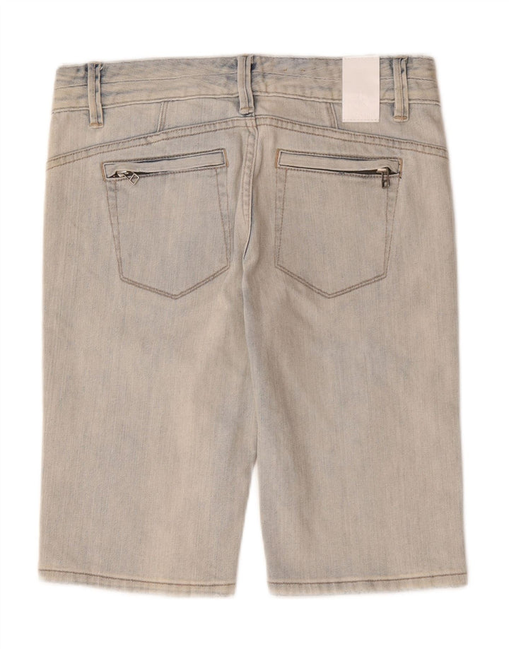 Dkny Damen Jeansshorts US 6 Medium W32 Blaue Baumwolle