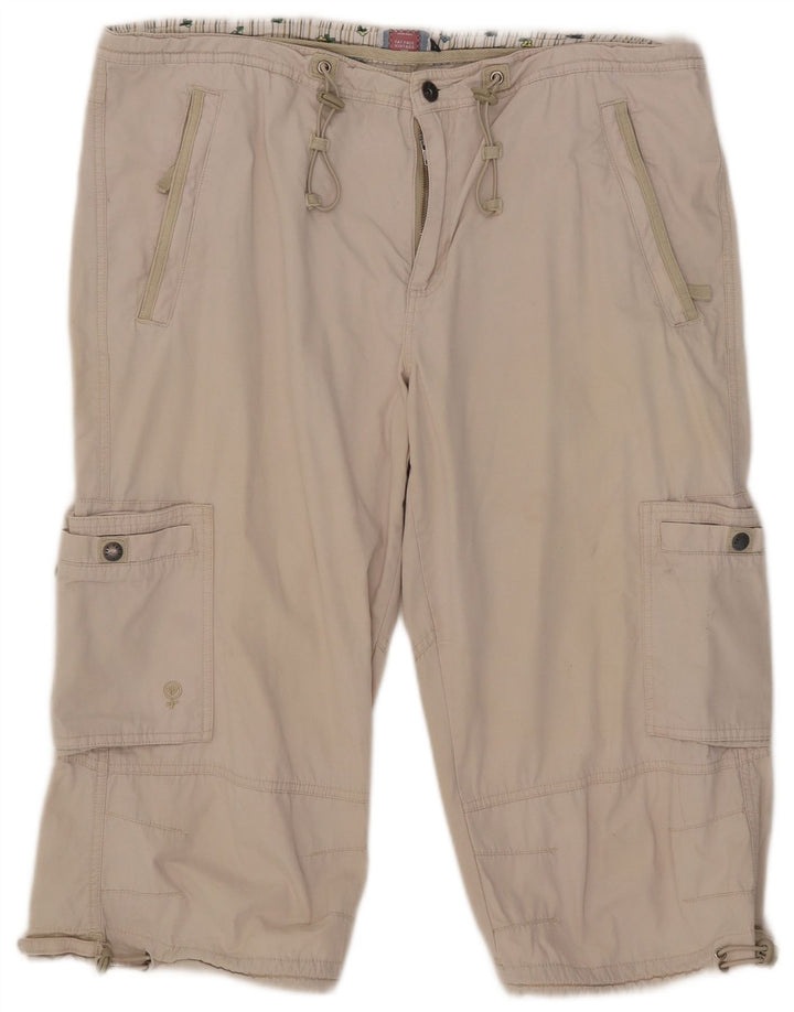 Fat Face Herren Cargoshorts W38 XL Beige Baumwolle