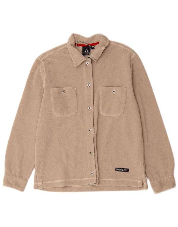 Murphy & Nye Damen Fleece-Hemd UK 14 Medium Beige Polyester