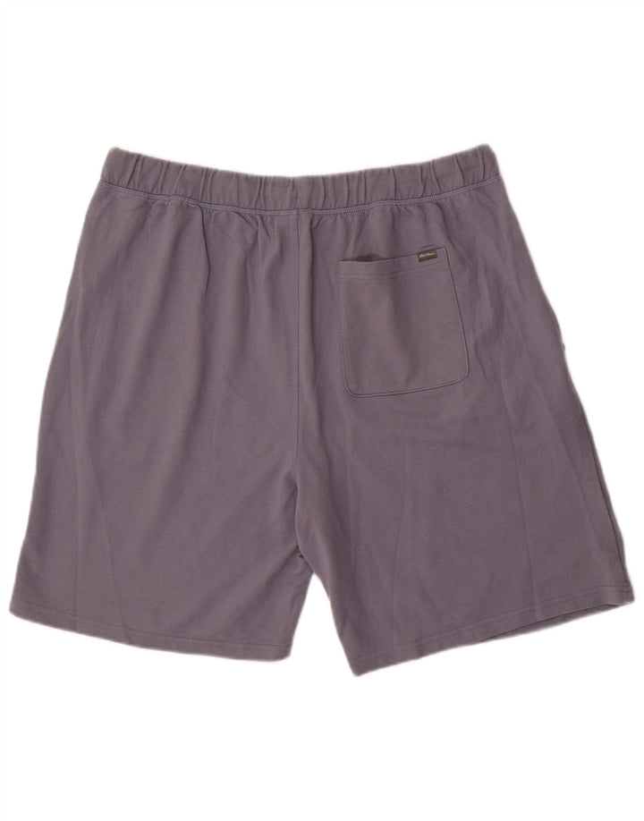 Eddie Bauer Herren Sportshorts XL Grau Baumwolle