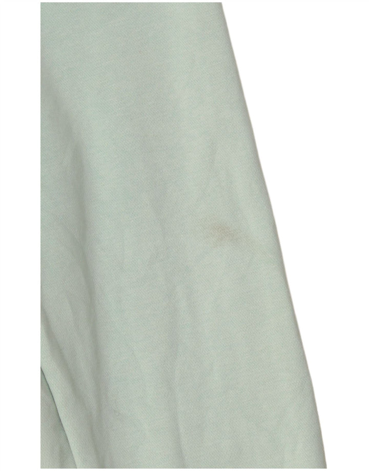 Nike Damen Kapuzenpullover UK 14 Mittelgrüne Baumwolle