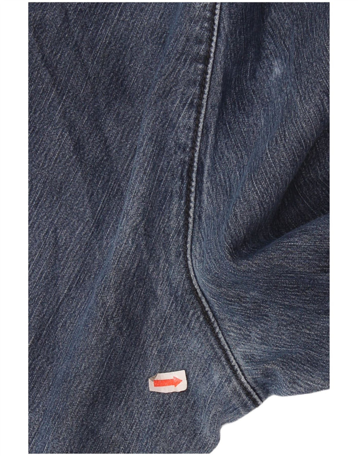 LEE Damen Greensboro Comfort Fit Straight Jeans W32 L26 Blaue Baumwolle