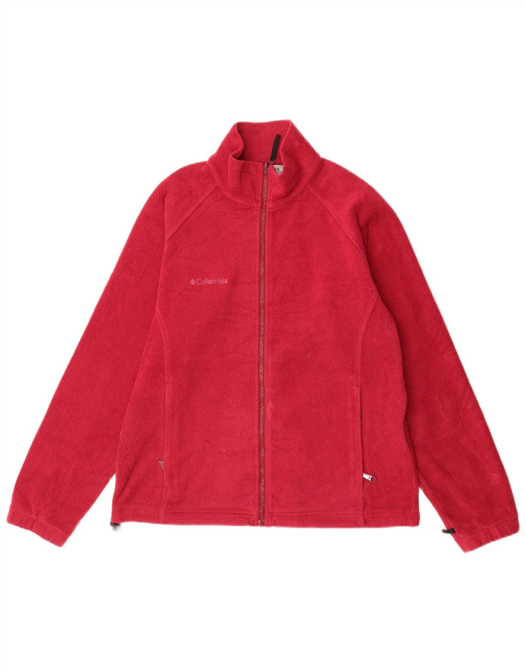 Columbia Damen Liner Fleecejacke UK 14 Mittelrotes Polyester