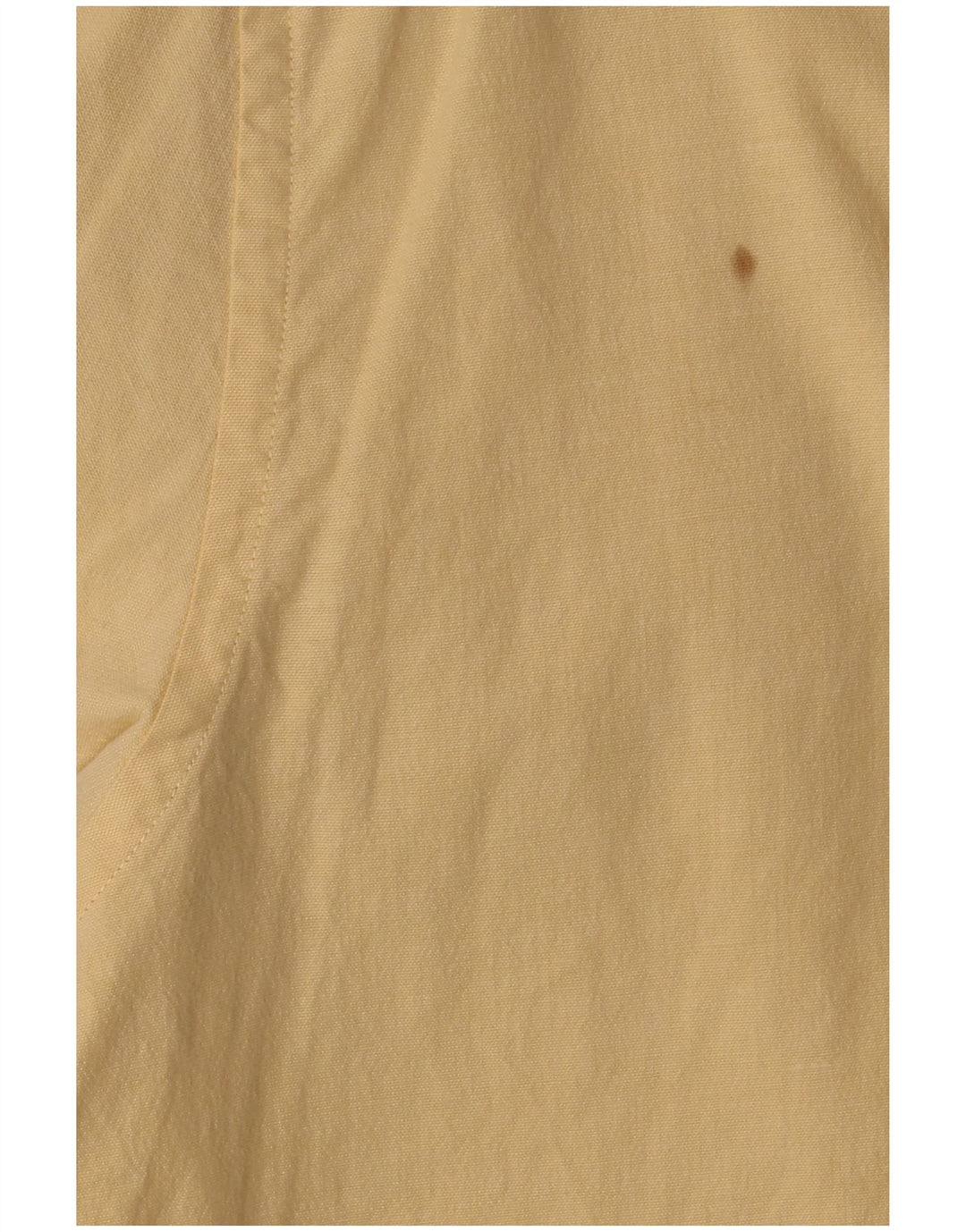 Eddie Bauer Herren-Kurzarmhemd aus mittelgelber Baumwolle