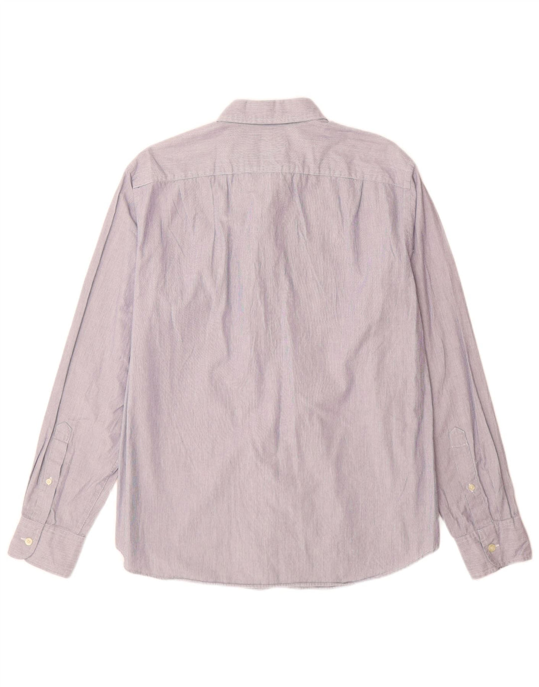 Tailored Fit-Hemd für Herren von J. Crew aus mittelblauer Nadelstreifen-Baumwolle