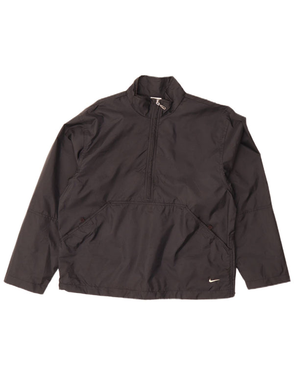 Nike Damen-Overall-Pullover-Trainingsoberteil, Jacke, US 8/10, mittelschwarz