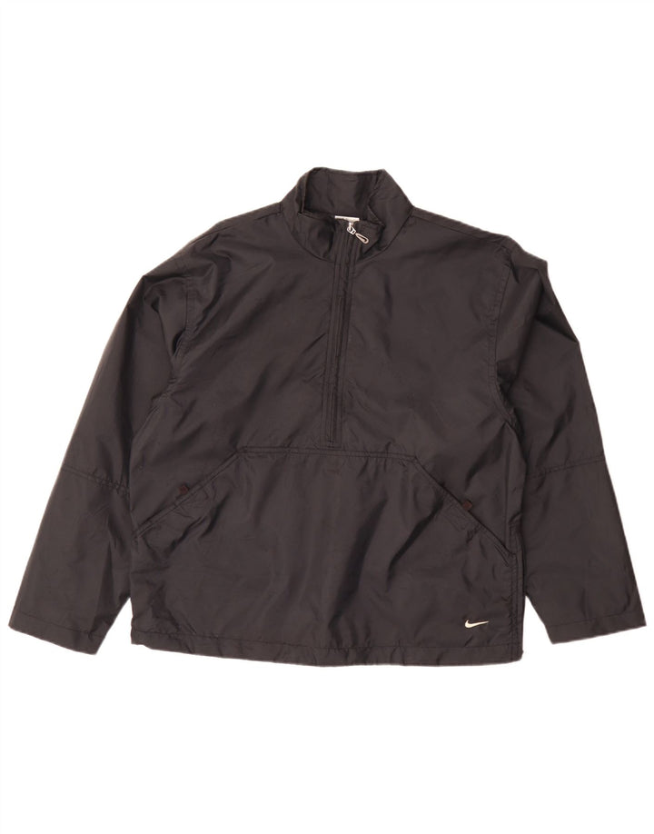 Nike Damen-Overall-Pullover-Trainingsoberteil, Jacke, US 8/10, mittelschwarz