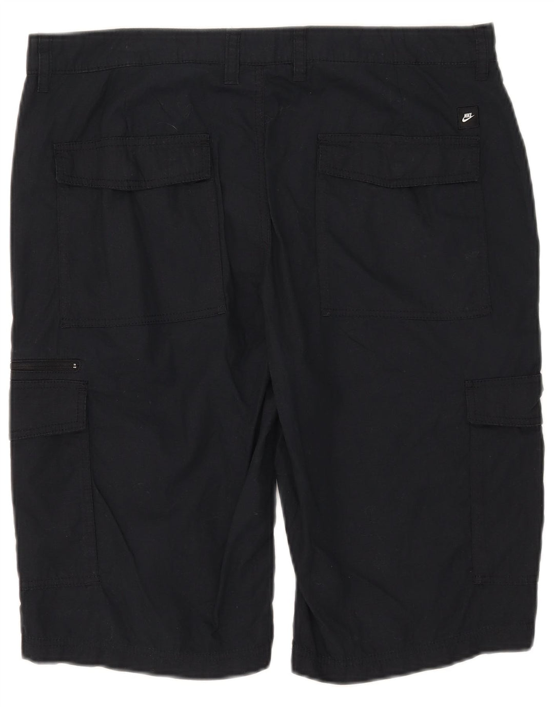 Nike Herren Cargo Shorts W36 Große schwarze Baumwolle
