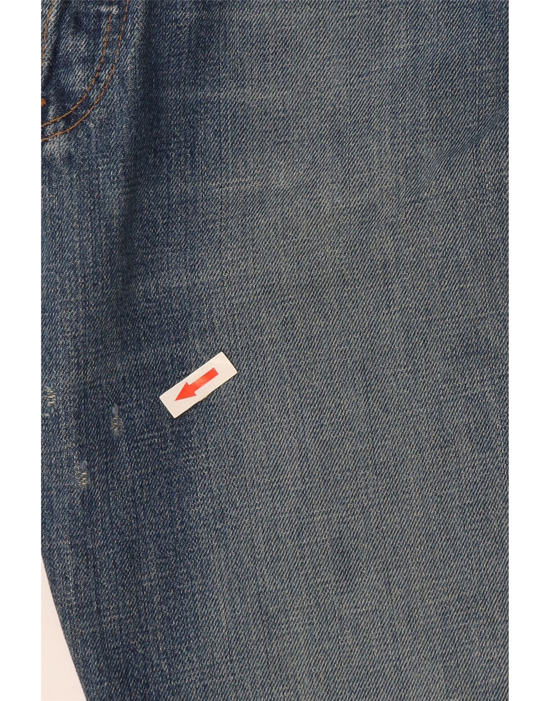Levi's Herren 501 Distressed Straight Jeans W27 L32 Blaue Baumwolle